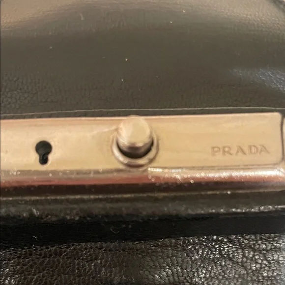 Prada  Doctors black Leather bag with  Silver hardware - Picture 6 of 16